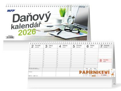 Kalendář 2026 stolní Daňový 1061644