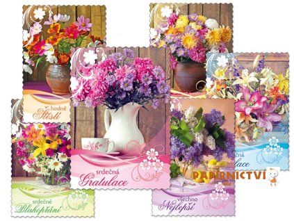 Pohlednice sr R052 E glitr+výsek+UV 1230295