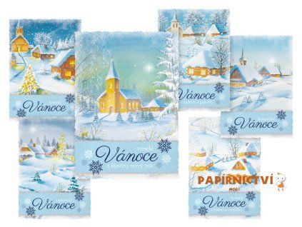 Pohlednice vánoční 171 C výsek 1240867