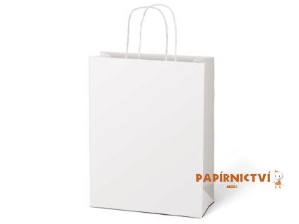 Taška MFP dárková T 4 kraft 180x230x100 bílá 5252897