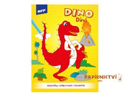 Omalovánky - spojovačky Dino 210x275mm/32s 5301084