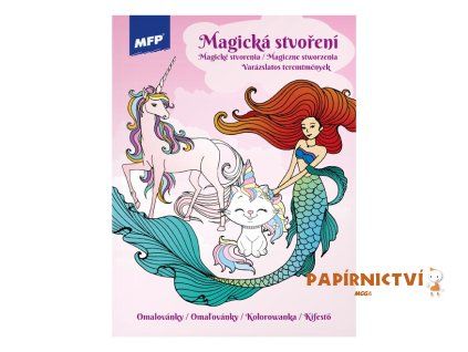 Omalovánky MFP A4 Magická stvoření 210x276mm/32 5301120