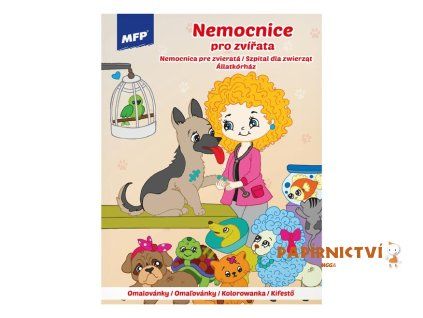 Omalovánky MFP A4 Nemocnice pro zvířátka 210x276mm/32 5301130