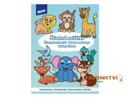 Omalovánky MFP A4 Šťastná zvířátka 210x276mm/16 5301136