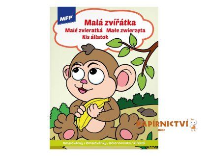 Omalovánky MFP A4 Malá zvířátka 210x276mm/16 5301138
