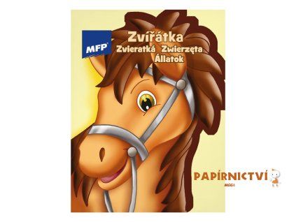 Omalovánky MFP A4 výsek Zvířátka 210x276mm/16 5301140
