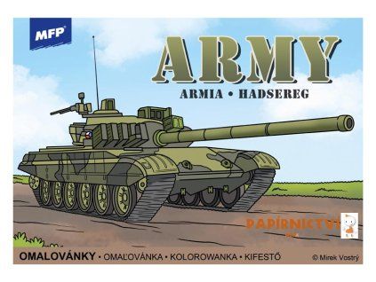 Omalovánky MFP Army 5301191