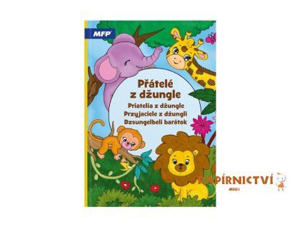 Omalovánky MFP A4 Přátelé z džungle 210x276mm/32 5301266