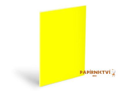 Obal na sešity A5 NEON yellow, 180mic 5371258