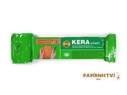 Modelovací hmota Keraplast vytvrditelná 300g - terra 013170900000