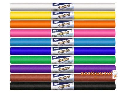 Krepový papír role 50x200cm mix barev 10ks základní 5811340