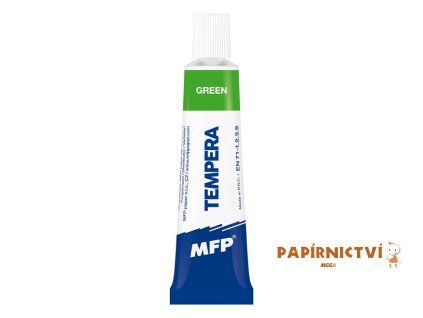 Temperové barvy 12ml zelená 6300366