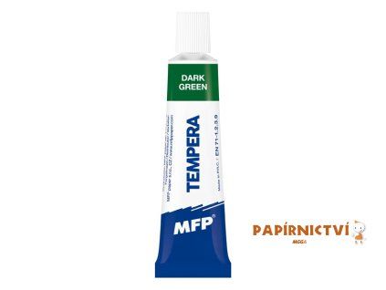 Temperové barvy 12ml zelená tmavá 6300372