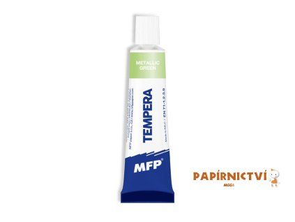 Temperové barvy 12ml METAL zelená 6300620