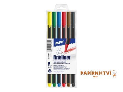 Popisovač FL  6 ks barev 0,7mm trojhranné 6410747