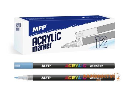 Akrylový popisovač MFP 1mm - tyrkysový 6410843
