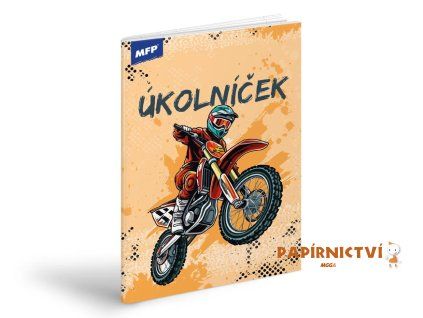 Úkolníček MFP A6 Motorka 7501628