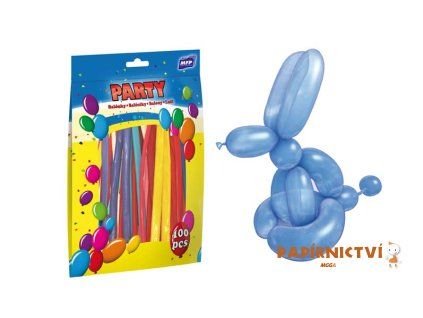 Balónek nafukovací noodle mix 8000111