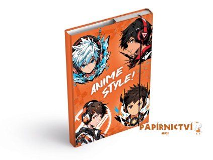 Desky na sešity MFP box A4 Anime Style 8021072
