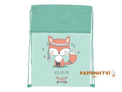 Sáček na přezůvky Fox 32x42,5cm 8040910