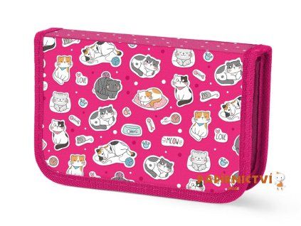 Penál 1P nevybavený Cats 2 chl. 8071304