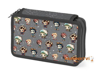 Penál 2P nevybavený Anime mascots 8071310