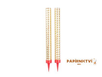 Fontána párty 15cm - 2ks - zlatá 8800127
