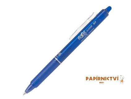 Gelový roller FriXion clicker 0,7 - modrý