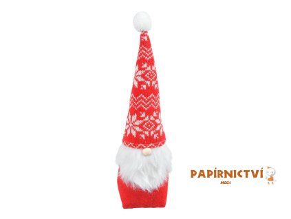 Skřítek červenobílý 30cm 8886223