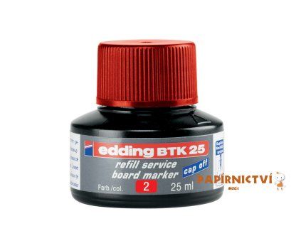 Inkoust tabulový EDDING BTK 25 - červený