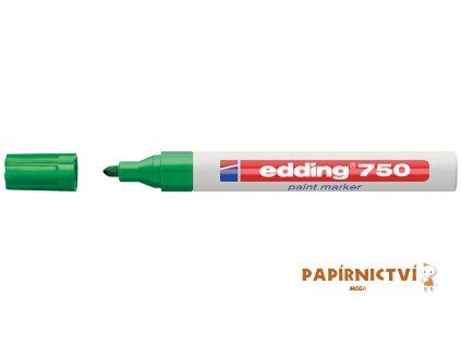 Lakový popisovač EDDING 750 - zelený