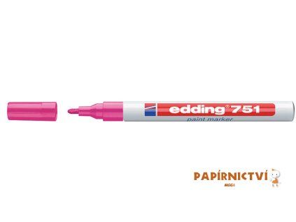 Lakový popisovač EDDING 751 - růžový