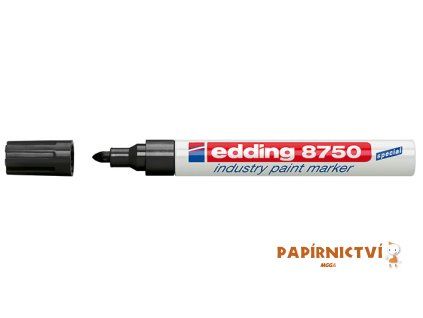 Lakový průmyslový popisovač EDDING 8750, černý