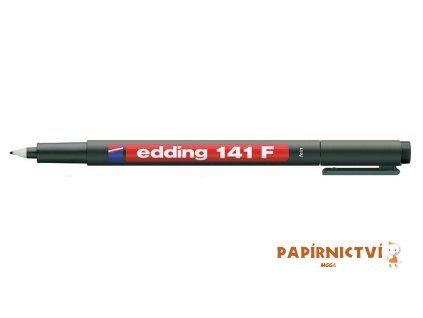 Permanentní popisovač EDDING 141 F - černý