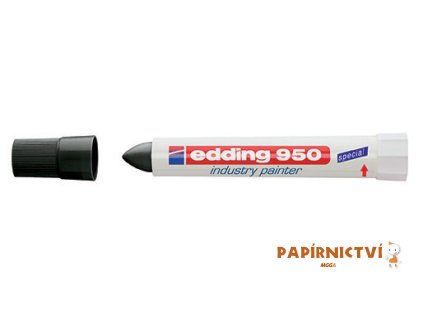Permanentní průmyslová pasta EDDING 950 - černý