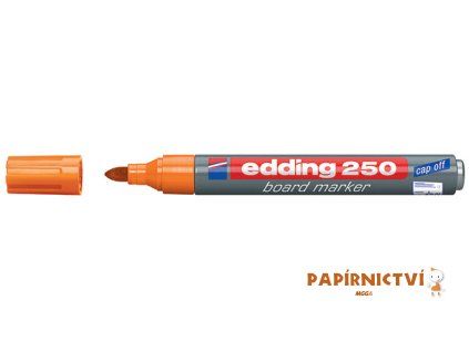 Popisovač na bílé tabule EDDING 250 - oranžový