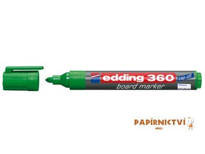 Popisovač na bílé tabule EDDING 360 - zelený