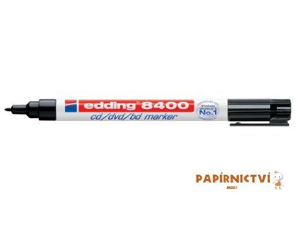 Popisovač na CD EDDING 8400 - černý