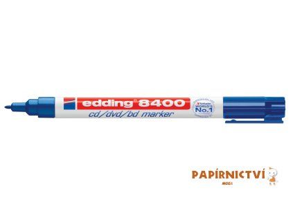 Popisovač na CD EDDING 8400 - modrý