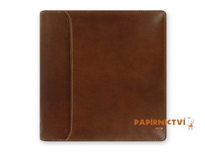 Filofax, Diář Lockwood Zip, A5, hnědá