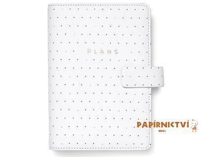 Filofax, Diář Moonlight, Osobní, Bílá