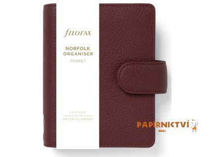 Filofax, Diář Norfolk, Kapesní, currant