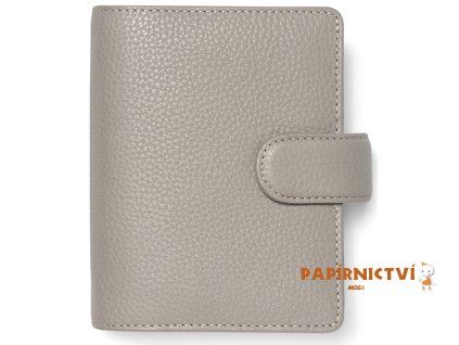Filofax, Diář Norfolk, Kapesní, Taupe
