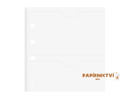 Filofax, Pouzdro na vizitky, A4, transparentní