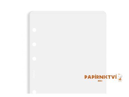 Filofax, Průhledná obálka, horní otevírání, kapesní, transparentní