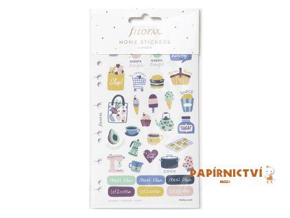Filofax, Samolepky Domov, Náplň Multi, Osobní/A5