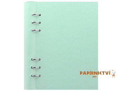 Filofax, Zápisník Clipbook Pastel, A5, pastelová zelená
