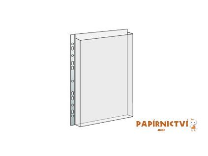 Průhledný obal na katalogy PP eurozávěs 180mic.240x310x20mm 2-093