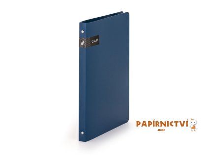 Pořadač PP A4 4kr. Classic modrá 2-107