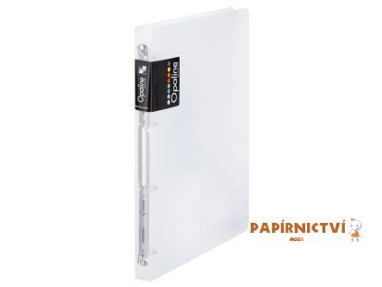 Pořadač PP A4 4kr. Opaline čirá 2-151